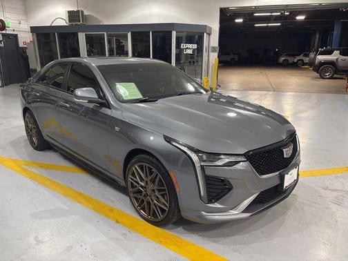Satin Steel Metallic 2020 Cadillac CT4 Sport