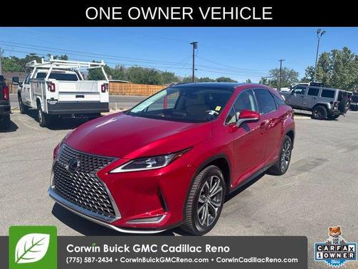 Matador Red Mica 2021 Lexus RX 450h Base