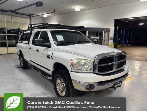Black 2007 Dodge Ram 2500 SLT Quad Cab