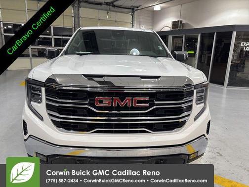 Summit White 2025 GMC Sierra 1500 SLT
