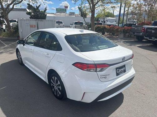 White 2022 Toyota Corolla Hybrid LE