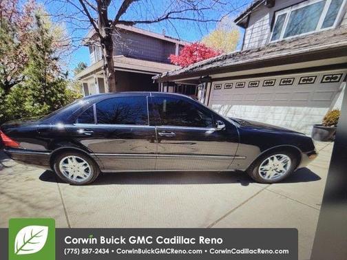 Black 2003 Mercedes-Benz S-Class S 500