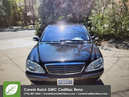 Black 2003 Mercedes-Benz S-Class S 500
