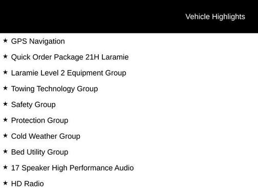 2019 RAM 3500 Laramie Crew Cab 4x4 8' Box