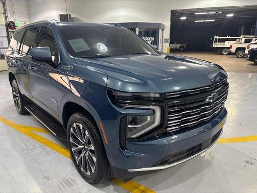 Lakeshore Blue Metallic 2025 Chevrolet Tahoe 4WD High Country