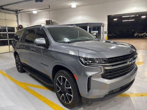Satin Steel Metallic 2021 Chevrolet Suburban RST