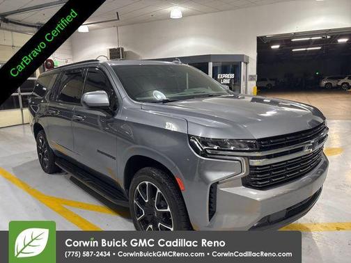 Satin Steel Metallic 2021 Chevrolet Suburban RST