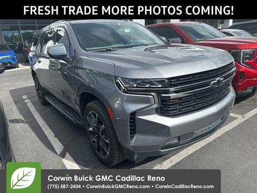 Satin Steel Metallic 2021 Chevrolet Suburban RST