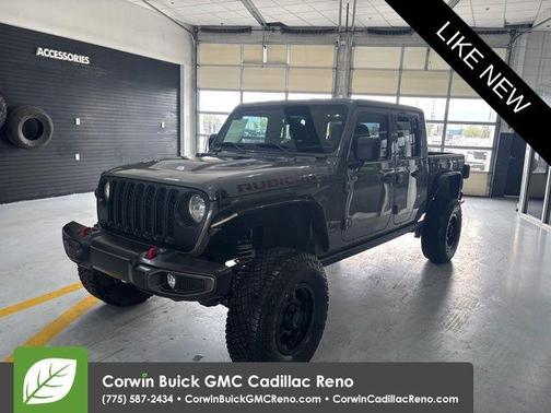 Sting-Gray Clearcoat 2022 Jeep Gladiator Rubicon