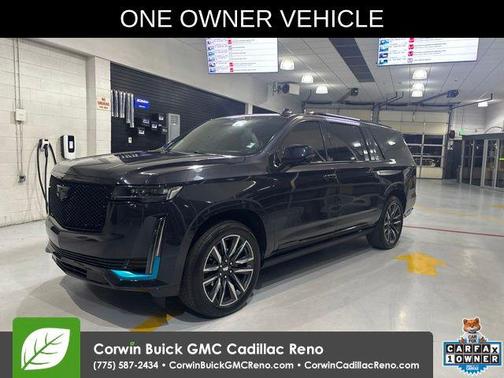 Galactic Gray Metallic 2023 Cadillac Escalade ESV Sport
