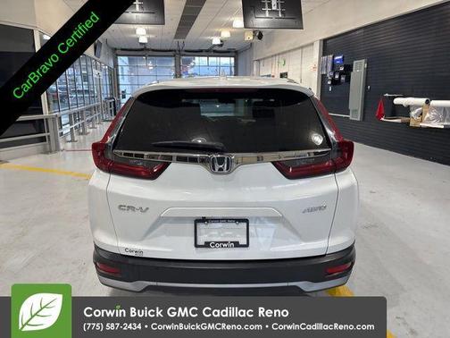 Platinum White Pearl 2021 Honda CR-V AWD EX