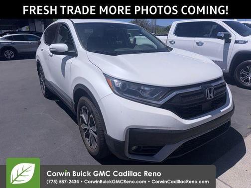 Platinum White Pearl 2021 Honda CR-V AWD EX