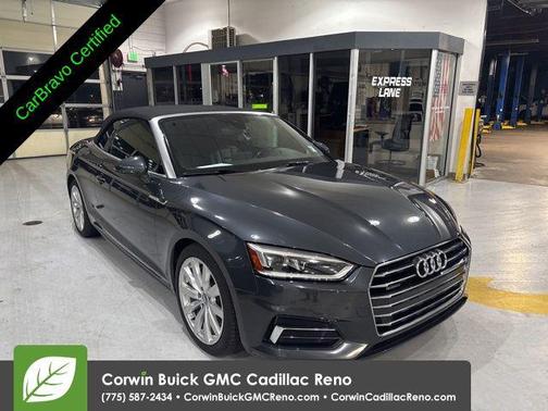 Gray Metallic 2018 Audi A5 2.0T Premium Plus