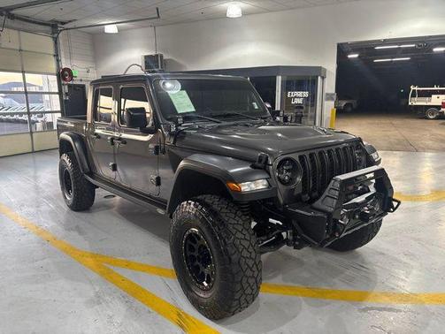 Granite Crystal Metallic Clearcoat 2021 Jeep Gladiator Rubicon