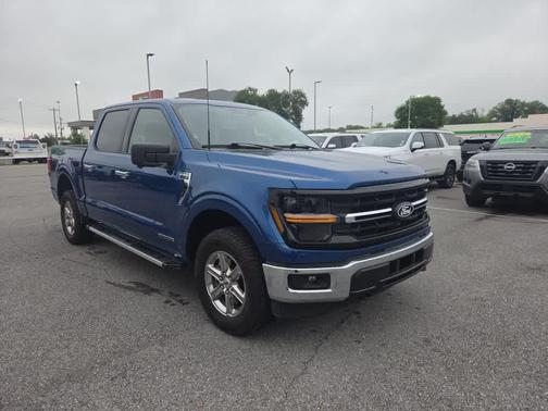Atlas Blue Metallic 2024 Ford F-150 XLT