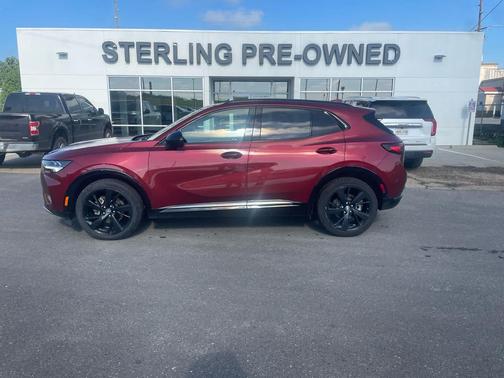 Cinnabar Metallic 2023 Buick Envision Essence