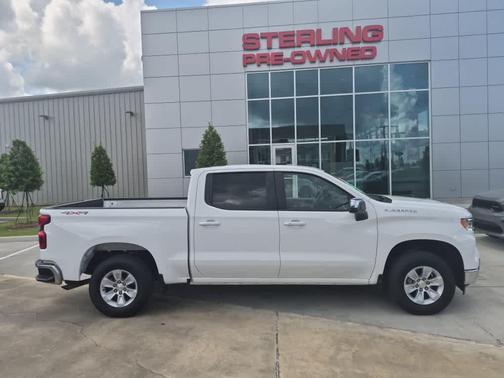 Summit White 2025 Chevrolet Silverado 1500 LT