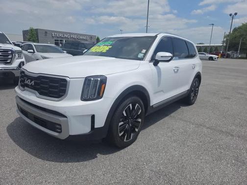 Glacial White Pearl 2024 Kia Telluride SX Prestige