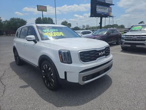 Glacial White Pearl 2024 Kia Telluride SX Prestige