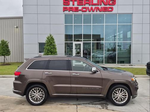Walnut Brown Metallic Clearcoat 2018 Jeep Grand Cherokee Summit
