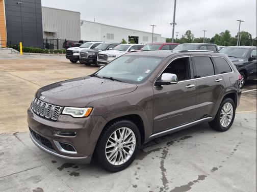 Walnut Brown Metallic Clearcoat 2018 Jeep Grand Cherokee Summit