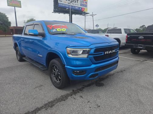 Hydro Blue Pearlcoat 2021 RAM 1500 Laramie