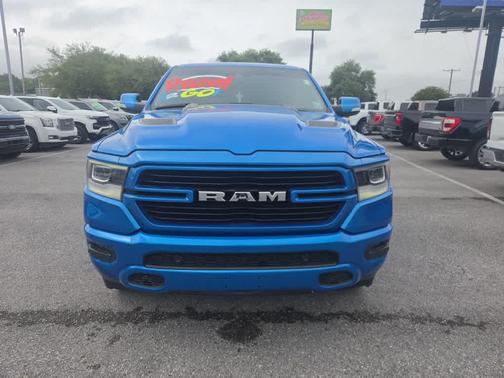 Hydro Blue Pearlcoat 2021 RAM 1500 Laramie