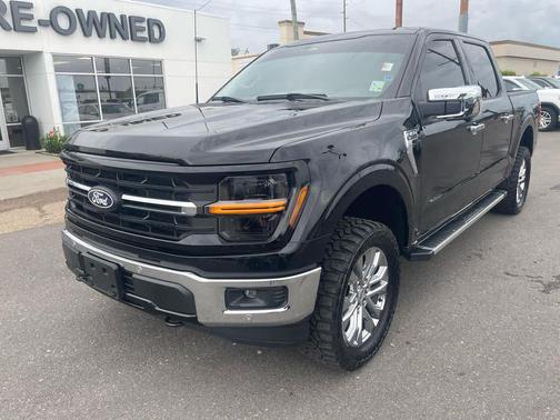 Agate Black Metallic 2024 Ford F-150 XLT