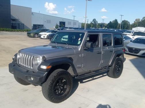 Billet Silver Metallic Clearcoat 2020 Jeep Wrangler Unlimited Sport