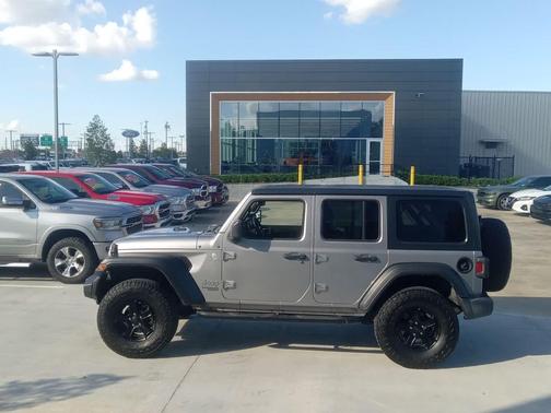 Billet Silver Metallic Clearcoat 2020 Jeep Wrangler Unlimited Sport