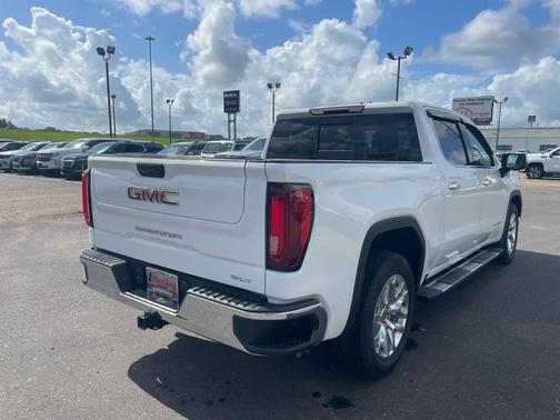 Summit White 2021 GMC Sierra 1500 SLT