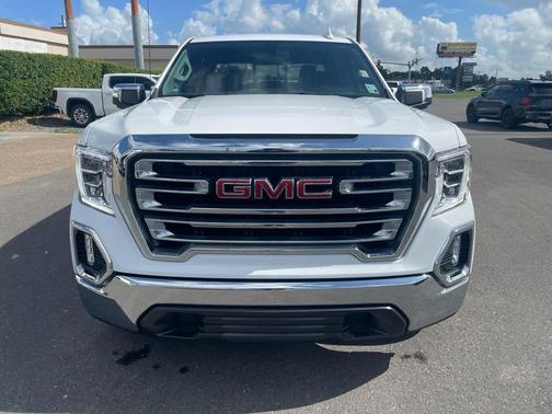 Summit White 2021 GMC Sierra 1500 SLT