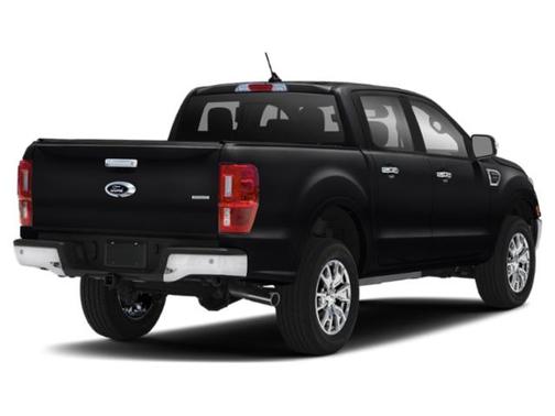 Shadow Black 2021 Ford Ranger LARIAT 4WD SuperCrew 5 Box