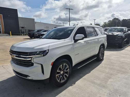 Summit White 2021 Chevrolet Tahoe LT