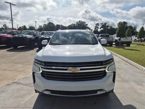 Summit White 2021 Chevrolet Tahoe LT