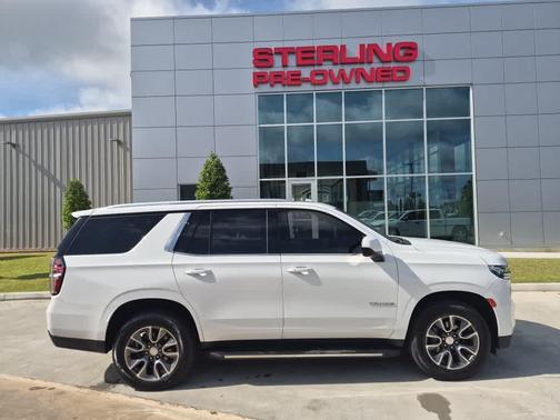 Summit White 2021 Chevrolet Tahoe LT