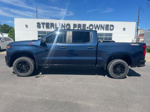 Northsky Blue Metallic 2021 Chevrolet Silverado 1500 Custom Trail Boss