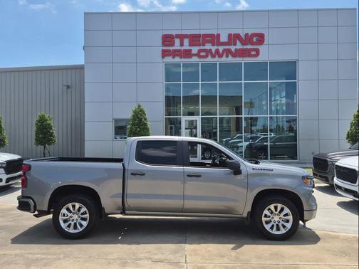 Sterling Gray Metallic 2023 Chevrolet Silverado 1500 Custom