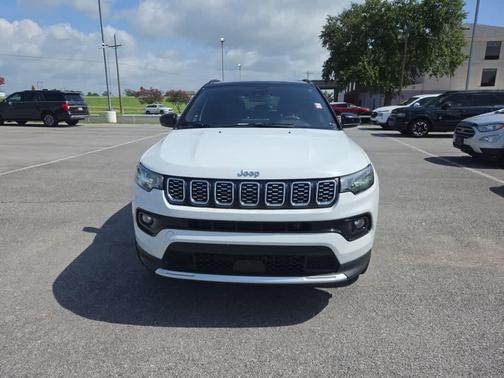 Bright White Clearcoat 2025 Jeep Compass Limited