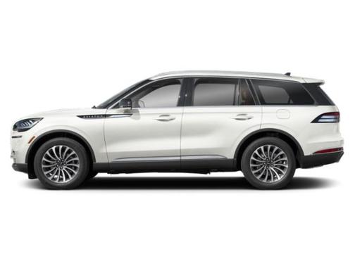 Pristine White Metallic Tri-Coat 2024 Lincoln Aviator Reserve AWD