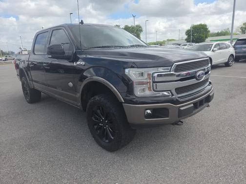 Agate Black/Stone Gray 2019 Ford F-150 King Ranch 4WD SuperCrew 5.5 Box