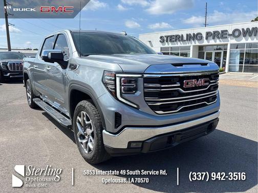 Sterling Metallic 2024 GMC Sierra 1500 SLT