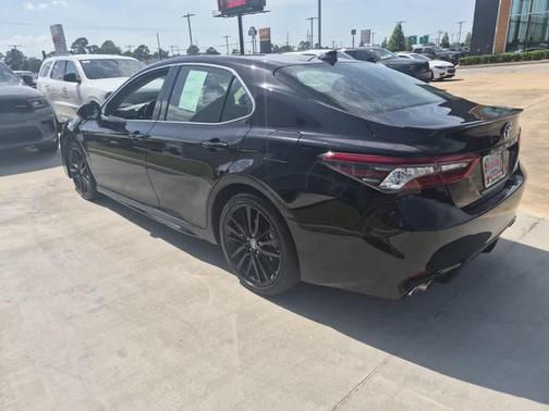 Midnight Black Metallic 2024 Toyota Camry XSE