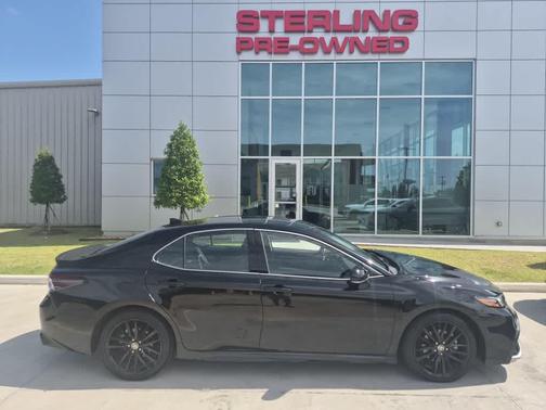 Midnight Black Metallic 2024 Toyota Camry XSE