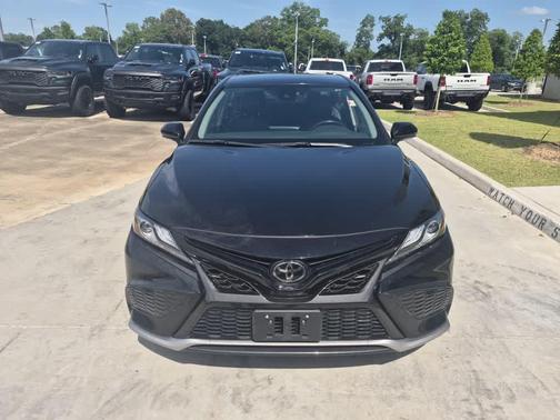 Midnight Black Metallic 2024 Toyota Camry XSE