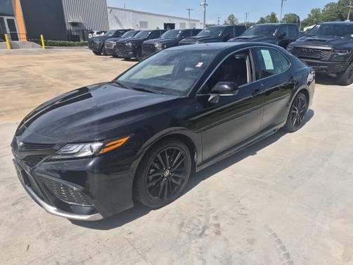Midnight Black Metallic 2024 Toyota Camry XSE