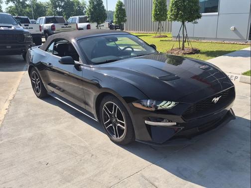 Shadow Black 2023 Ford Mustang EcoBoost Premium