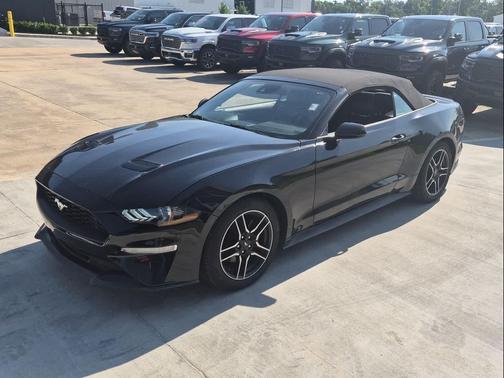 Shadow Black 2023 Ford Mustang EcoBoost Premium
