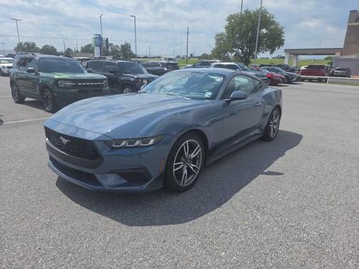 Vapor Blue Metallic 2024 Ford Mustang EcoBoost