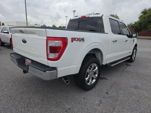 Star White Metallic Tri-Coat 2023 Ford F-150 Lariat
